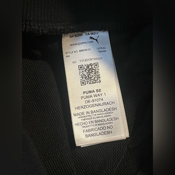 Puma way 1 HER black drawstring shorts with pockets🔥 size Medium - Picture 8 of 8